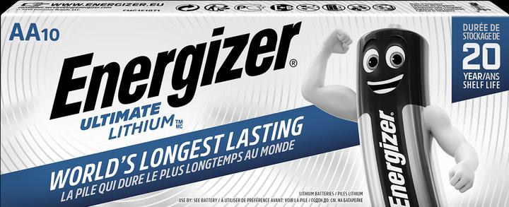 Actual product image Energizer Ultimate Lithium (10 pcs., AA, 3000 mAh)
