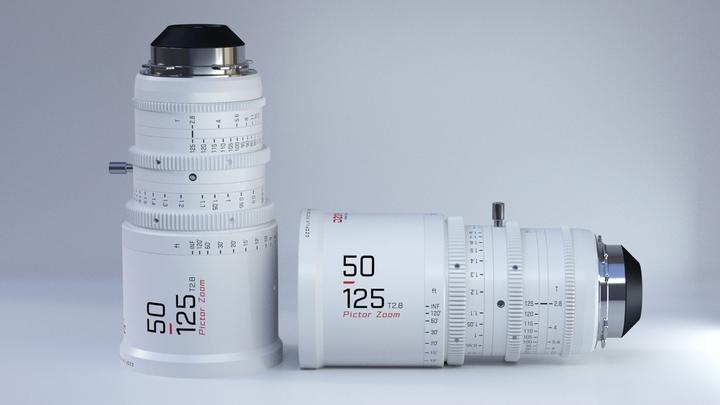 Image du produit Dzofilm Kit Pictor Zoom 2 Objectifs (50-125/20-55 T2.8) Blanc (Monture L)
