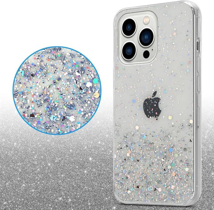 Produktbild Cadorabo TPU Cover funkelnder Glitter (Apple iPhone 13 Pro)