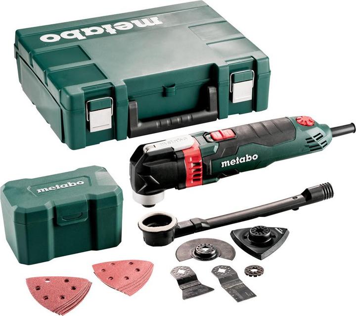 Produktbild Metabo Multifunktionswerkzeug MT 400 Quick Set für Holz Kunststoffkoffer