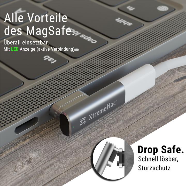 Produktbild XtremeMac Magnetic Type-C Adapter (0.03 m, USB 3.0)