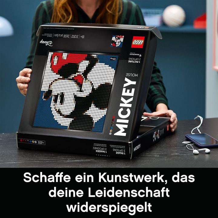 Produktbild LEGO Mickey Mouse (31202, LEGO Art, LEGO DC)