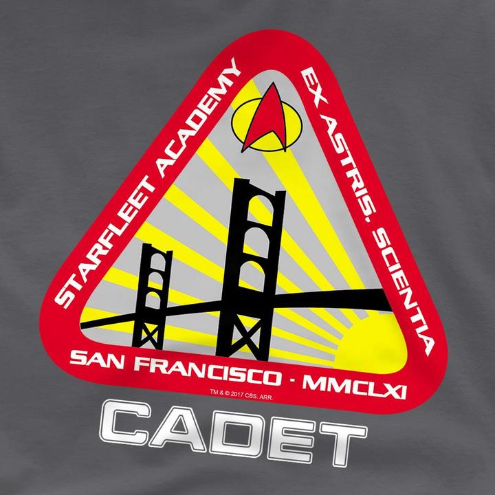 Actual product image Mens Starfleet Cadet T-Shirt (XL)
