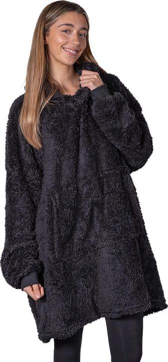 Image du produit Ribbon Sweat à capuche oversize unisexe en polaire Teddy pour adultes (Taille unique)