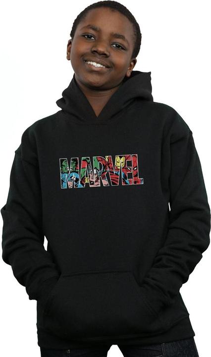 Actual product image Boys Logo Character Infill Hoodie (152, 158)