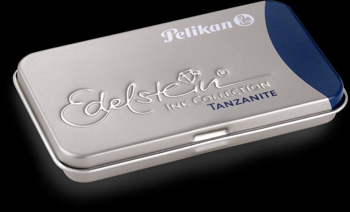Produktbild Pelikan Grossraumpatronen Edelstein Tanzanite (Füllertinte, Blau, Schwarz)