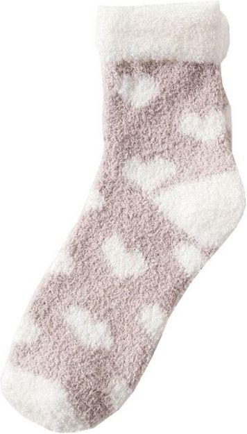MU Style Kuschelsocken Heart Series (Einzelpack, 35 - 39)
