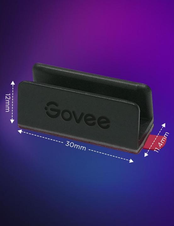 Produktbild Govee Neon Rope Light 2 Bracket - 20 pcs- Black