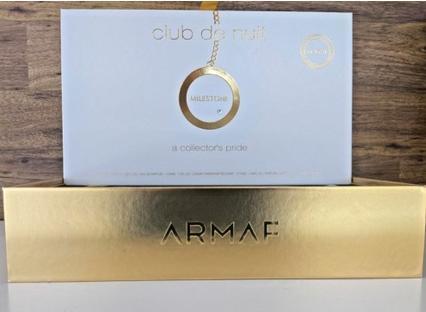 Immagine prodotto Armaf Club De Nuit Milestone - EDP 30 ml + saponetta 130 g + spray corpo 50 ml + spray capelli 55 ml (Eau de parfum)