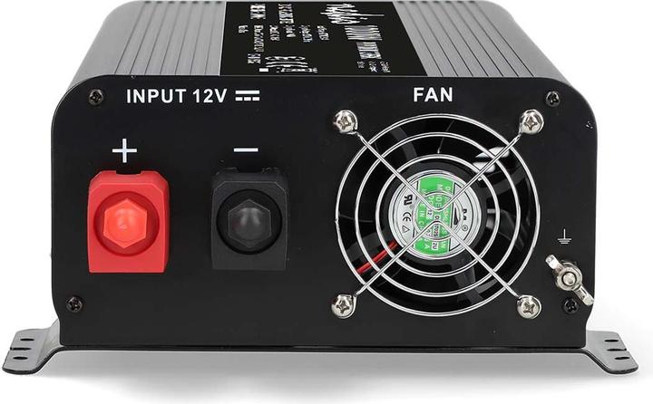Immagine prodotto Nedis Inverter di potenza Onde sinusoidali pure - Tensione di ingresso: 12 V DC - Connessione uscita