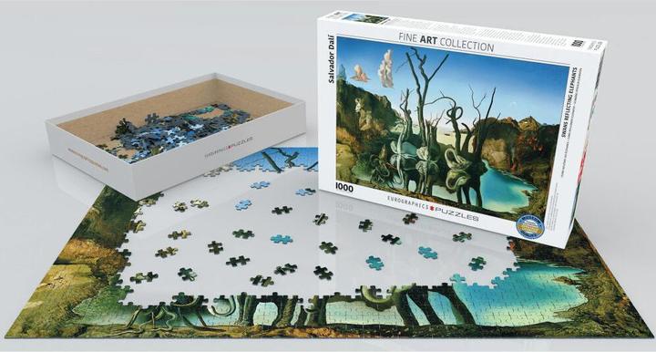 Actual product image Eurographics Schwäne spiegeln Elefanten (1000 pieces)