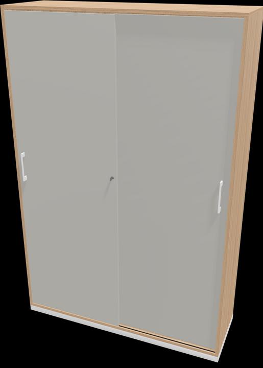 White, Pearl grey, Amber oak decor with structure