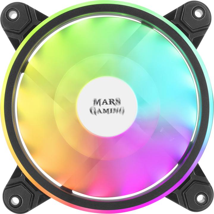 Actual product image Mars Gaming MFX ARGB 12cm Computer Cooler (120 mm, 1 x)