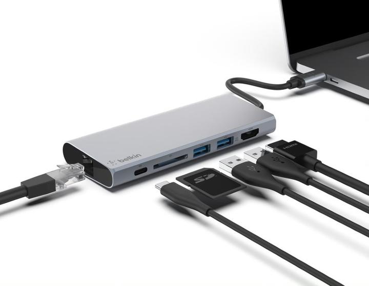 Produktbild Belkin Multimedia (USB-C, USB-A, 1 Ports)
