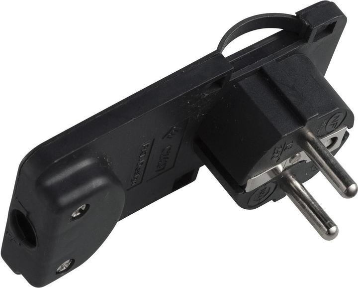 Actual product image MicroConnect Schuko Angled Power Plug