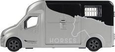 Actual product image Kids Globe Farming Die cast horse carriage with light and tone gray