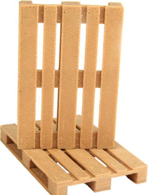 Actual product image Filament Wood (PLA, 1.75 mm, 1000 g, Brown)