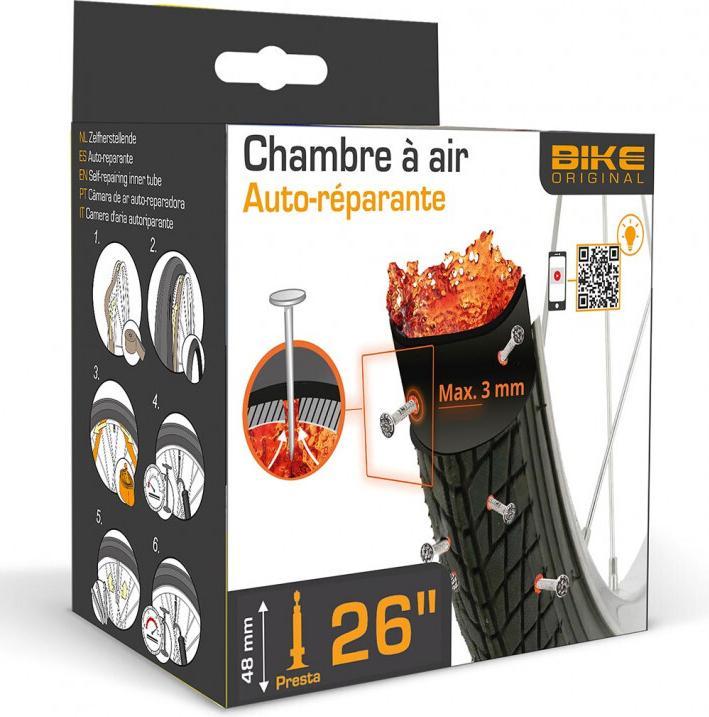 Image du produit Bike Original chambre à air 47/57-559 pv (Presta (SV), 26")