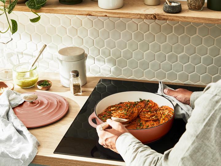 Image du produit Tefal LOV cocotte (28 cm, Cocotte + faitout, Casserole, Fonte)