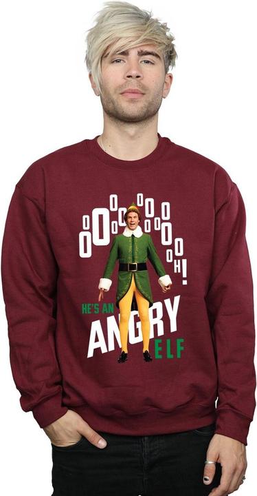 Actual product image Elf Mens Angry Sweatshirt (L)