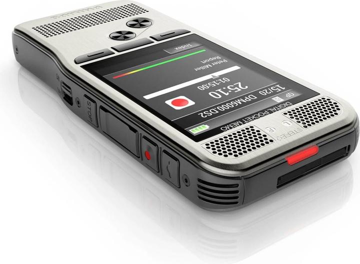 Actual product image Philips Pocket Memo DPM6700 dictation and playback set