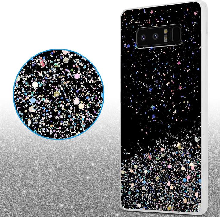 Produktbild Cadorabo TPU Cover funkelnder Glitter (Samsung Galaxy Note 8)