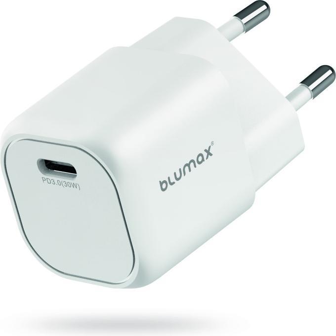 Blumax GaN PD Wall Charger 5/12/15V 30W USB-Typ-C (30 W)
