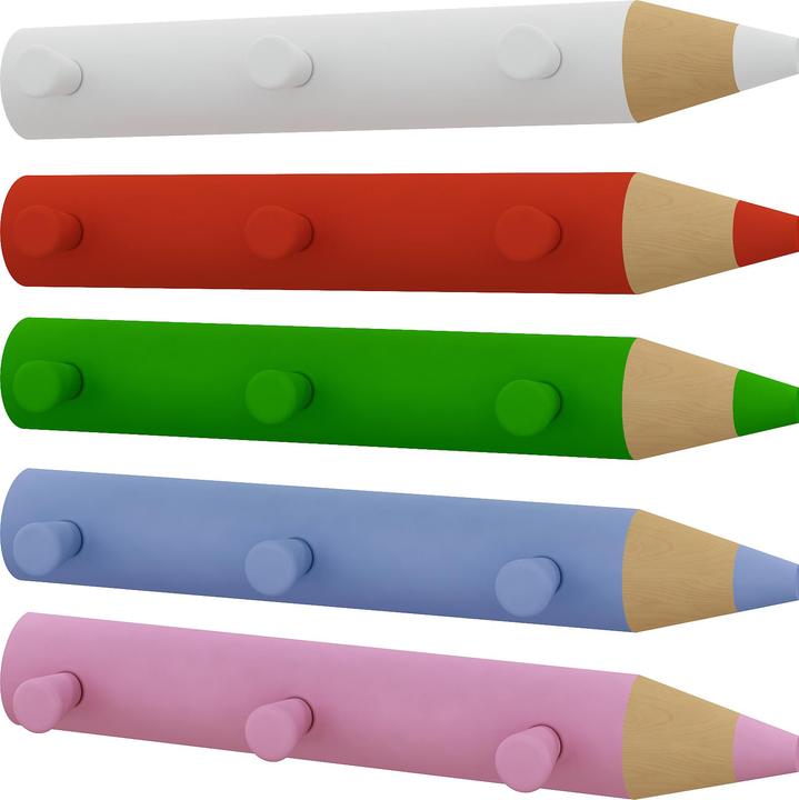 Immagine prodotto VCM Appendiabiti da parete con gancio in legno Stifto