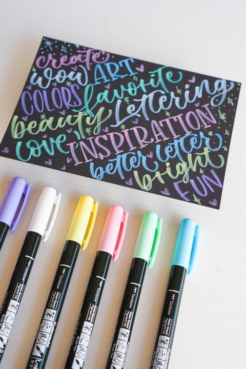 Image du produit Tombow Crayon de calligraphie (Assortiment, 38 x)