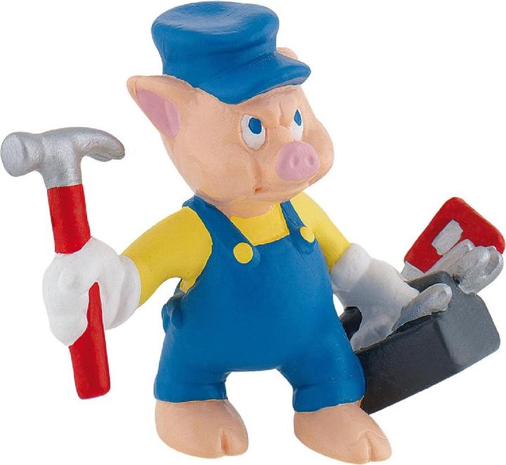 Bullyland Die drei kleinen Schweinchen Schlau