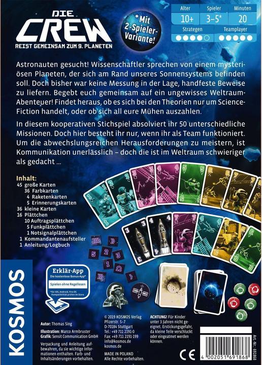 Productafbeelding Kosmos De bemanning (Duits)