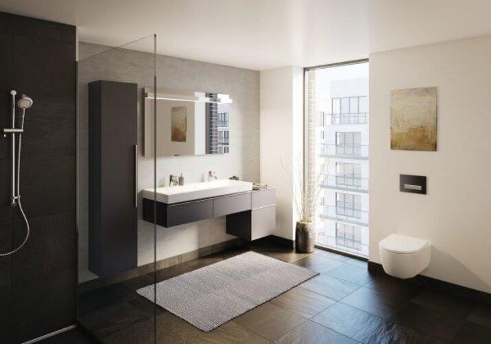 Actual product image Geberit Keramag / low-level WC iCon xs encrusted Keratec white 204030600