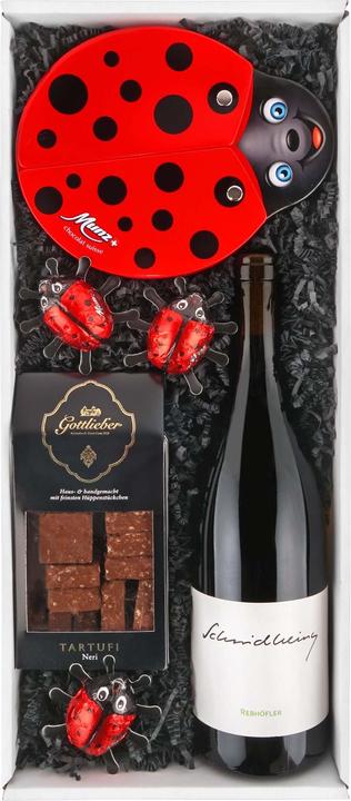 Produktbild Geschenkkörbe CH Geschenkkorb "Marienkäfer"