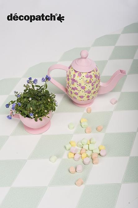 Produktbild Décopatch Papp-Teekanne 20x9x16,5cm