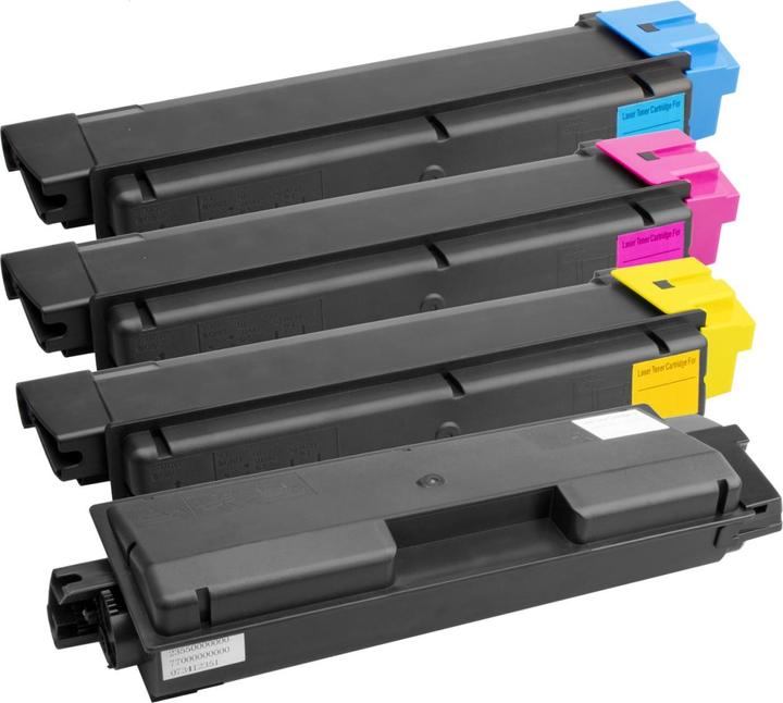 Produktbild Plutoos Kyocera TK-550 Toner XXL kompatibel, 4er Farbset