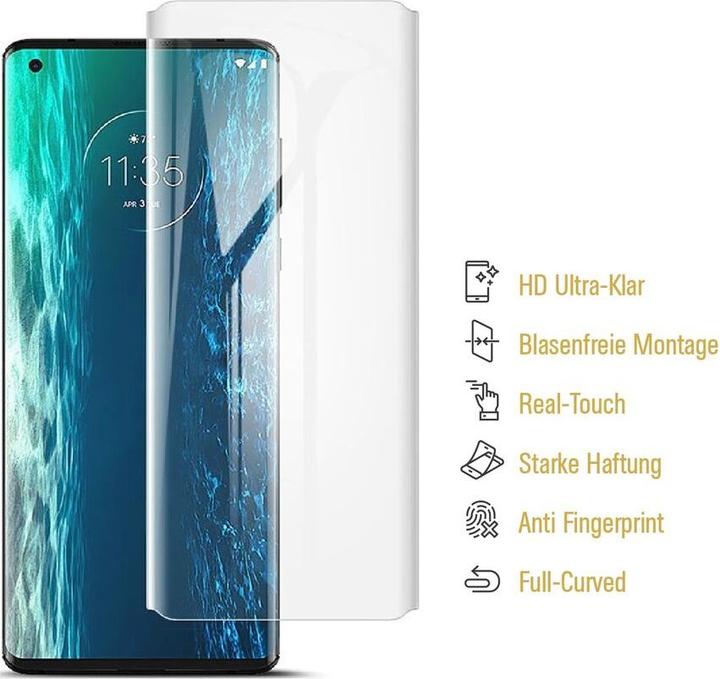 Produktbild Protectorking 4x Premium Displayschutzfolie 3D KLAR (4 Stück, Motorola Moto Edge)