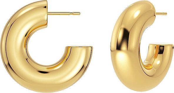 Edblad Creolen CHUNKY CREOLES (Metall)