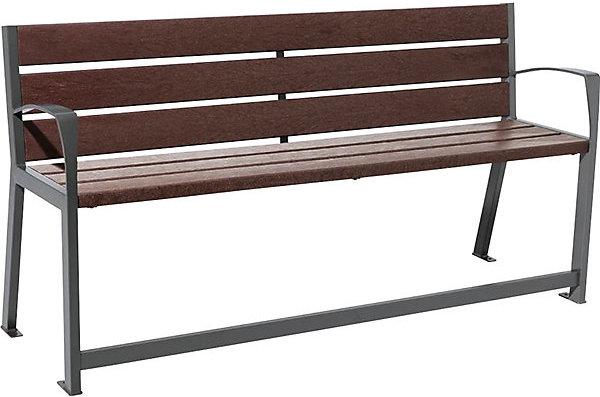 Produktbild SPL Sitzbank SILAOS® aus Recycling-Kunststoff