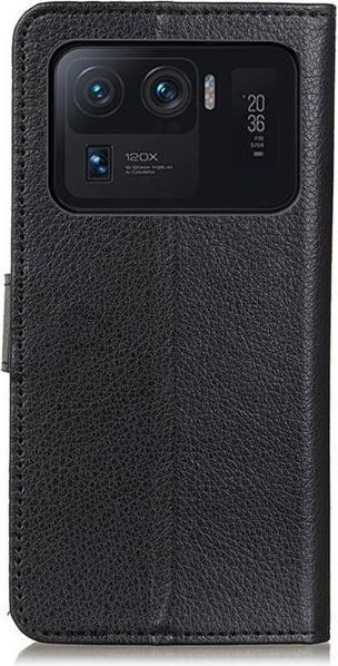 Actual product image MU Classic Litchi Leather Bookcover Series (Xiaomi Mi 11 Ultra)