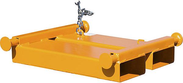 Immagine prodotto eurokraft pro Traversa per sacchi extra grandi, portata 1000 kg, arancione RAL 2000.