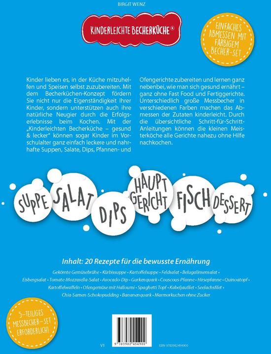 Produktbild Kinderleichte Becherküche - Gesund & Lecker (Band 6) (Deutsch, Birgit Wenz, 2022)