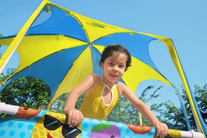Produktbild Bestway Steel Pro Pool mit UV-Sonnenschutz