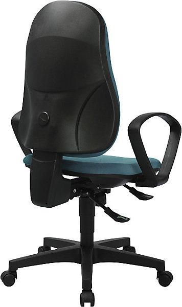 Image du produit Topstar Siège pivotant ergonomique SUPPORT SY, avec accoudoirs, mécanisme synchrone