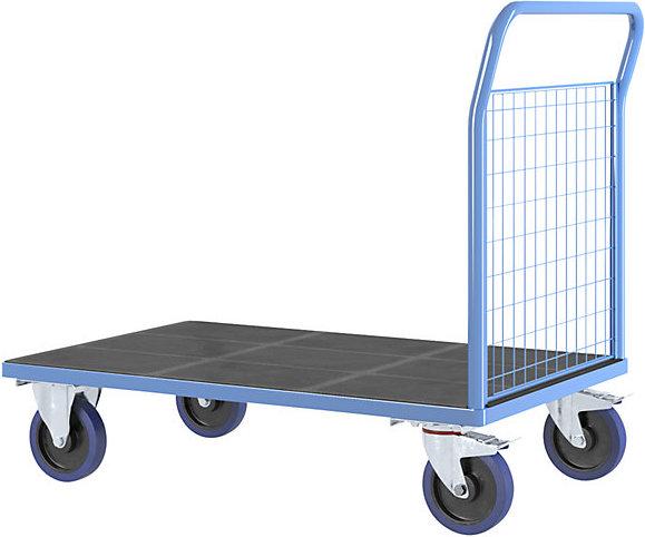 Image du produit eurokraft pro Chariot plate-forme à panneaux grillagés, L x l plate-forme 1200 x 800 mm (500 kg)