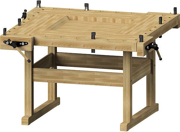 Produktbild Anke Hobelbank mit 4 Arbeitsplätzen (162 cm, 162 cm)