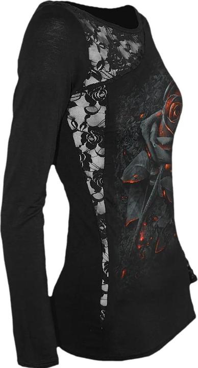 Immagine prodotto Spiral Top Rosa Bruciata Manica Lunga Donna (XXL)