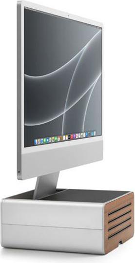 Actual product image TwelveSouth HiRise Pro for iMac Silver