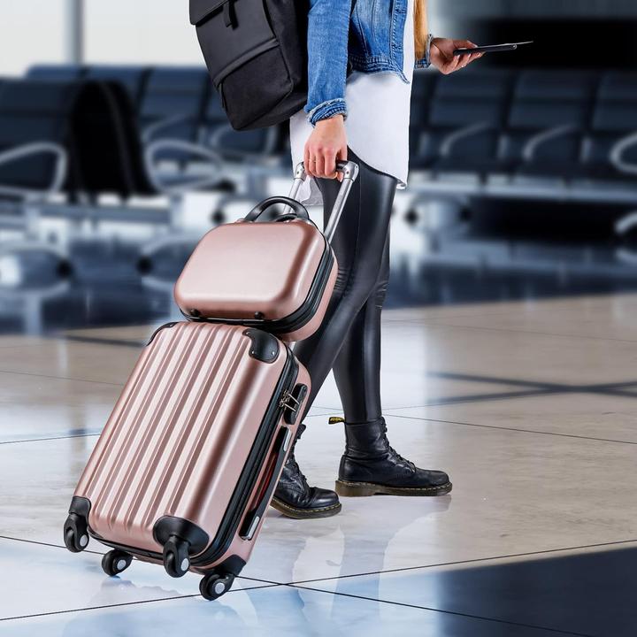 Produktbild Monzana Baseline Kofferset 4tlg (89 l, Handgepäck (bis 50l), M (50 - 90l))