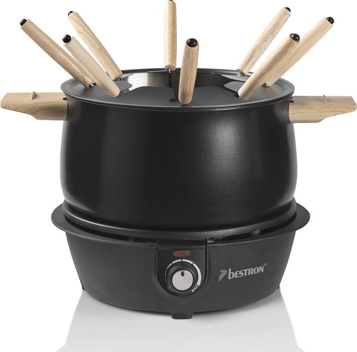 Image du produit Bestron Best Set à fondue AFD850BW 8 personnes bk 1500W