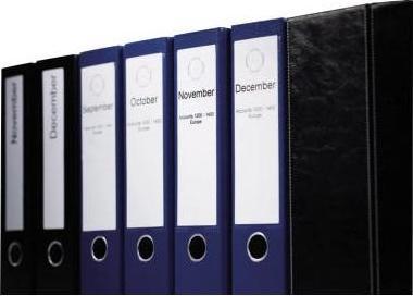 Produktbild Dymo S0722470 Ordner-Etiketten schmal